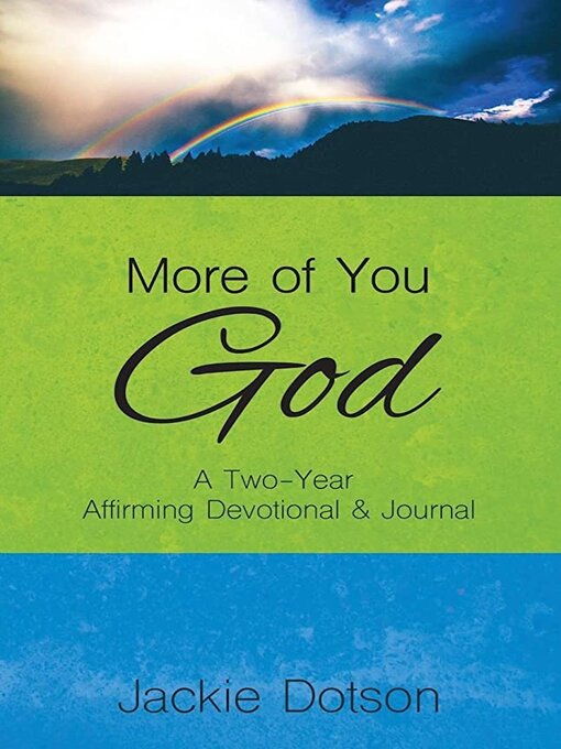 Cover image for More of You God